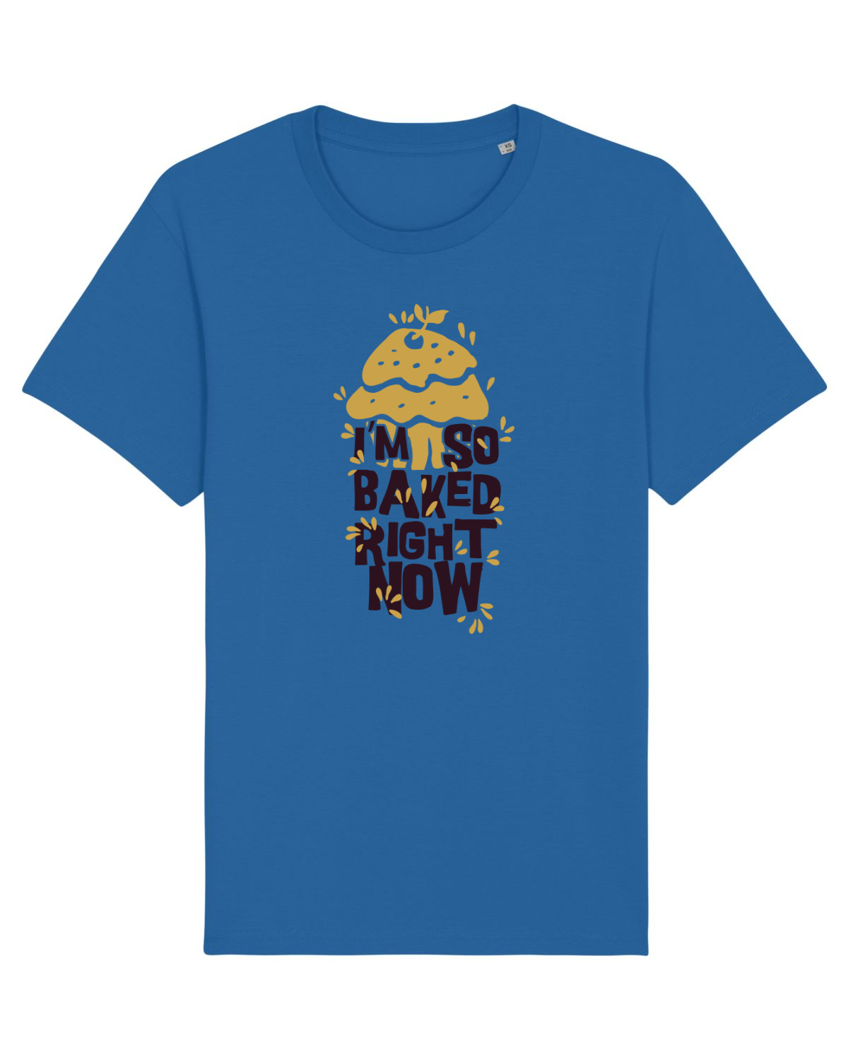 Tricou mânecă scurtă Unisex Rocker Royal Blue