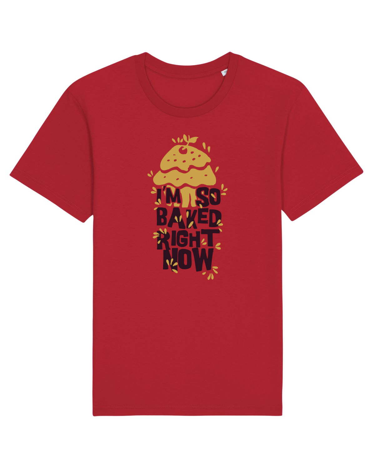 Tricou mânecă scurtă Unisex Rocker Red