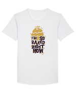 I'm So Baked Right Now Tricou mânecă scurtă guler larg Bărbat Skater