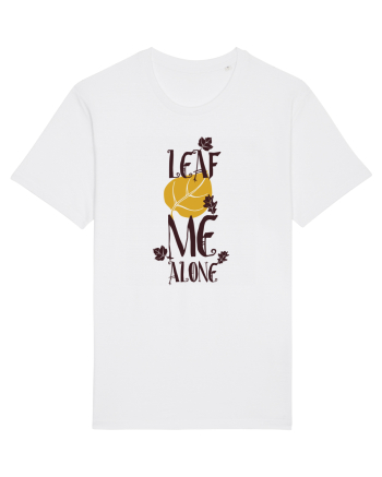 Leaf Me Alone White