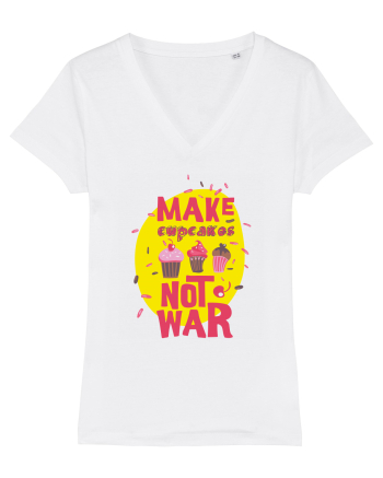 Make Cupcakes Not War White