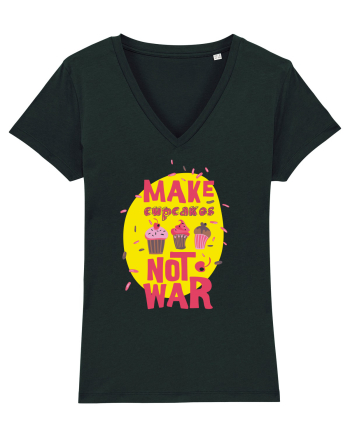 Make Cupcakes Not War Black