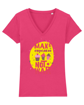 Make Cupcakes Not War Raspberry