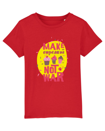 Make Cupcakes Not War Red
