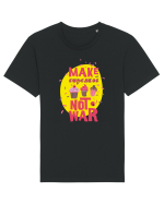 Make Cupcakes Not War Tricou mânecă scurtă Unisex Rocker