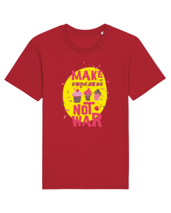 Make Cupcakes Not War Red