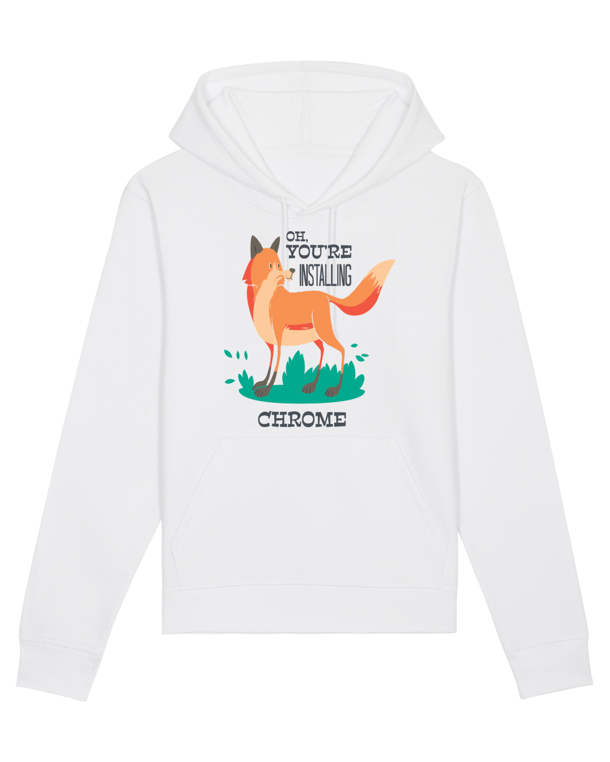 Hanorac Unisex Drummer White