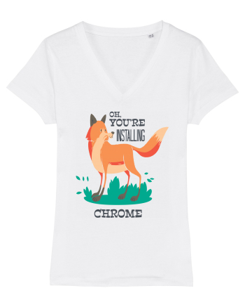 Oh, You're Installing Chrome White