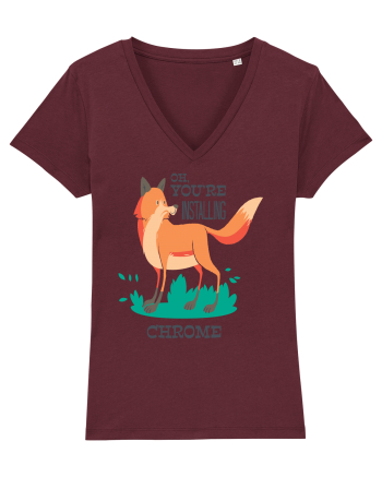 Oh, You're Installing Chrome Burgundy