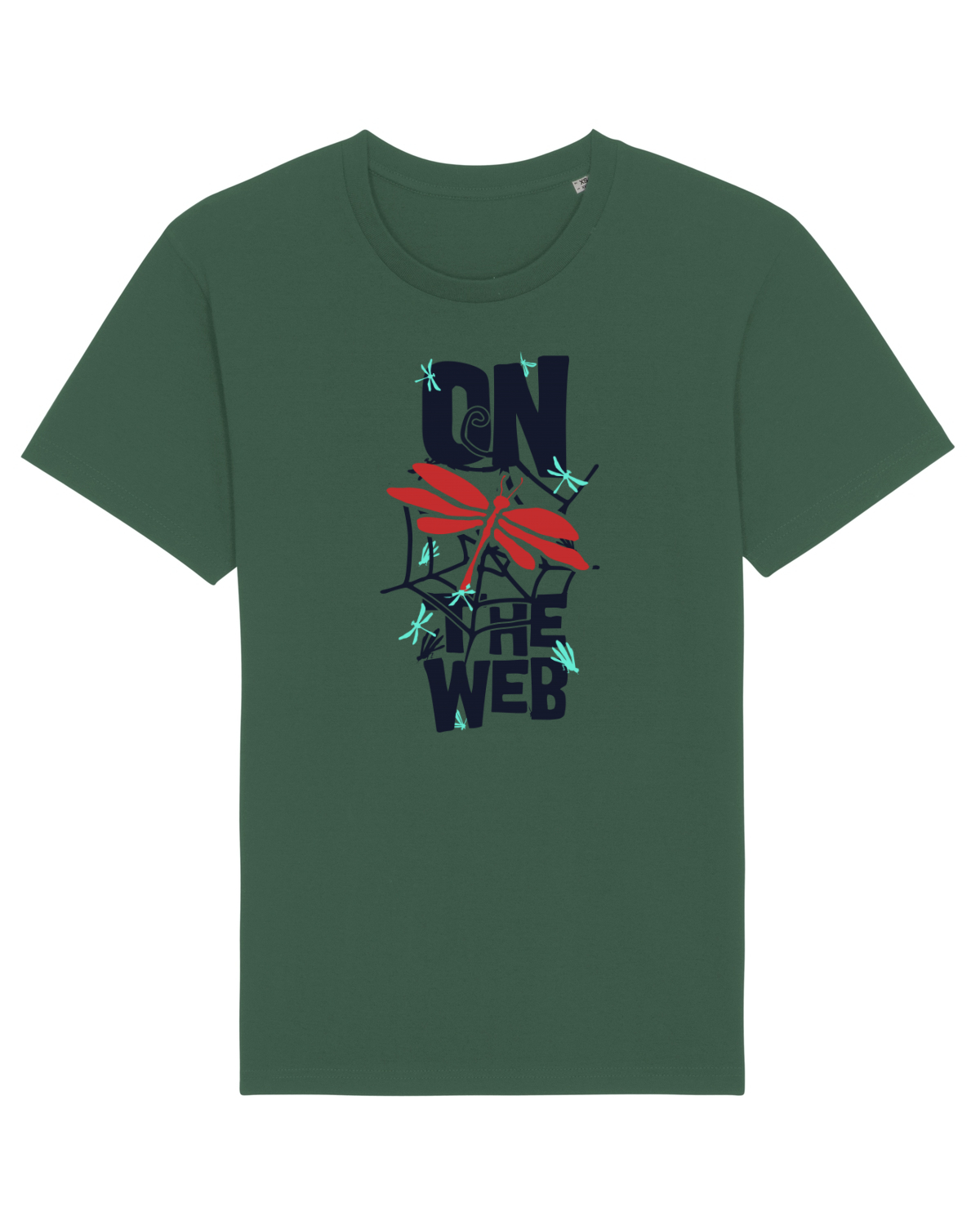 Tricou mânecă scurtă Unisex Rocker Bottle Green