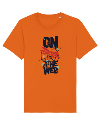 On The Web Bright Orange