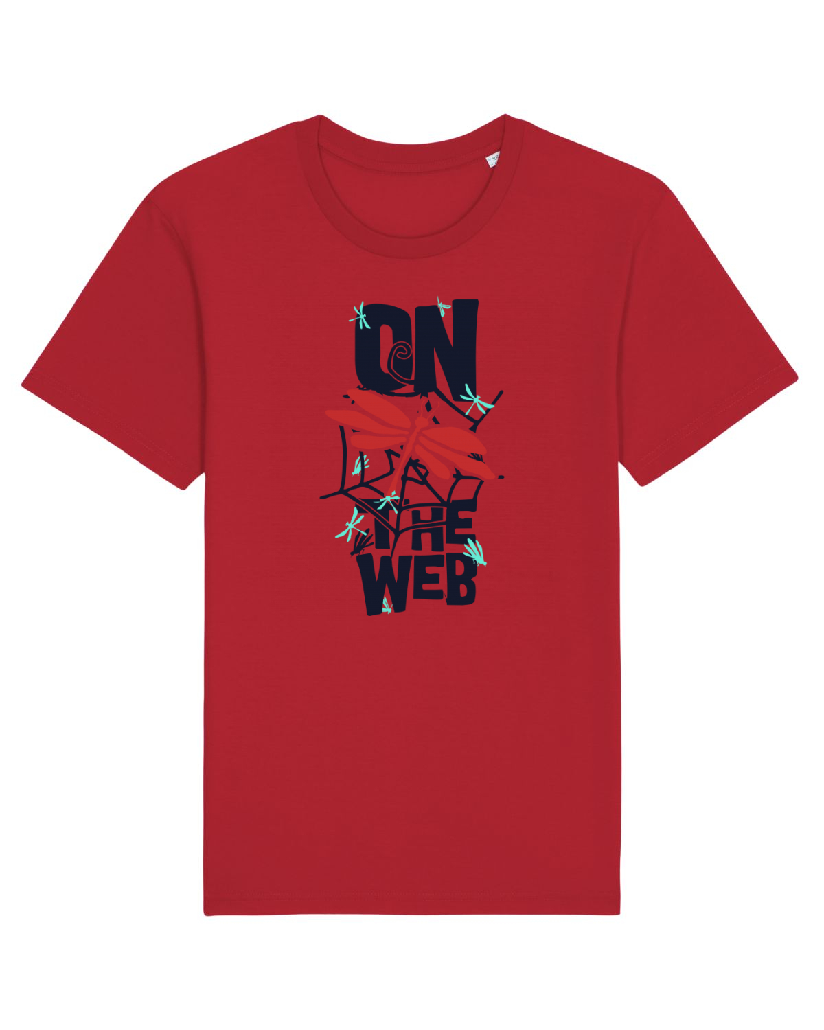 Tricou mânecă scurtă Unisex Rocker Red