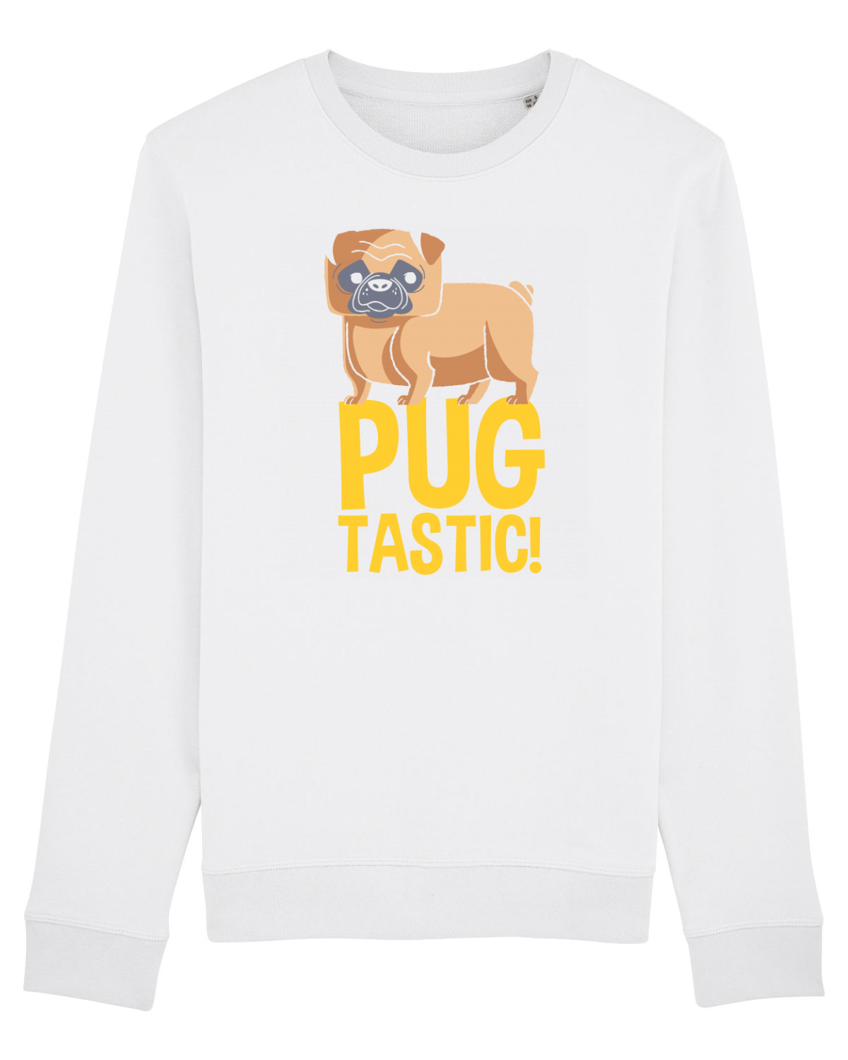 Bluză mânecă lungă Unisex Rise White