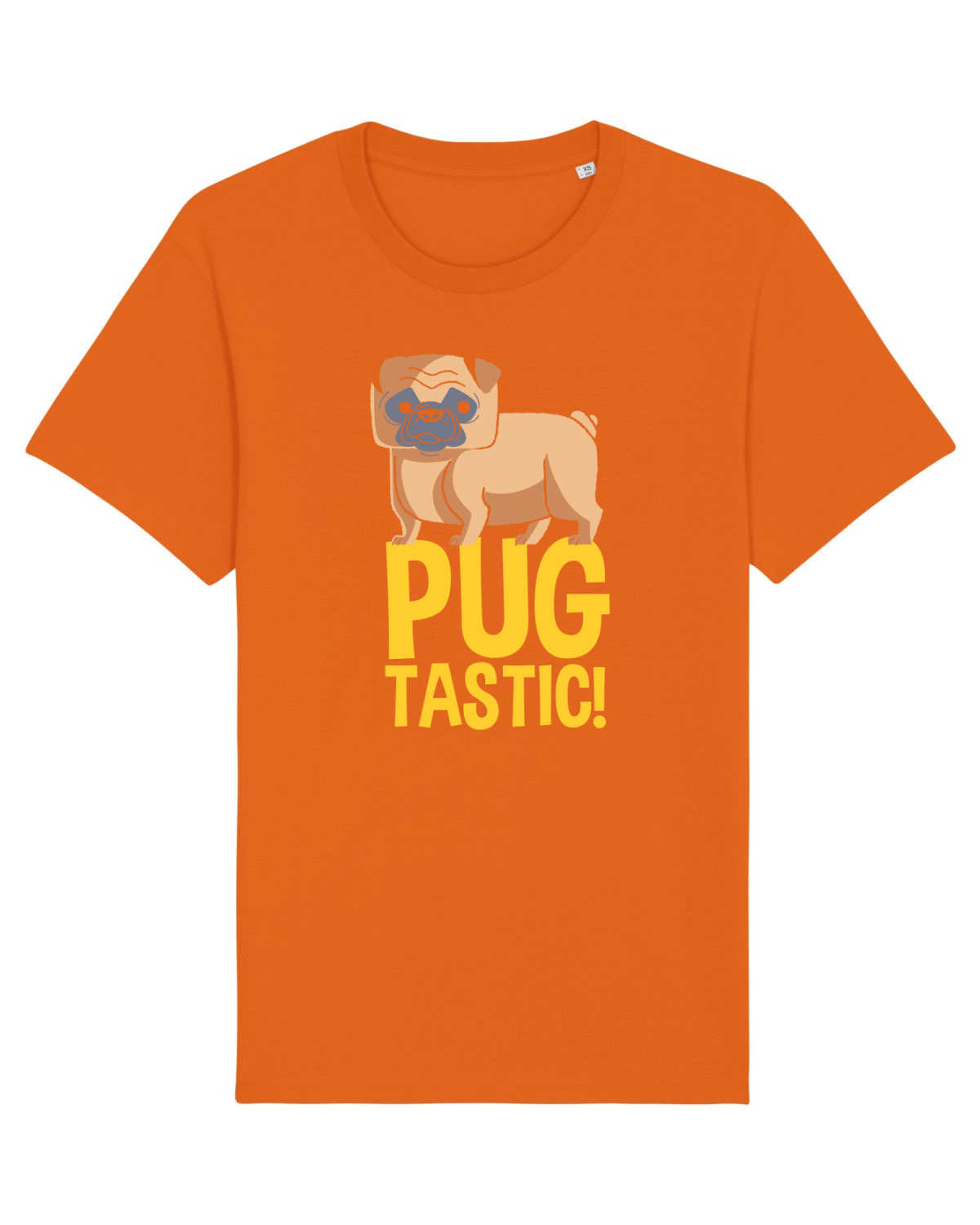 Tricou mânecă scurtă Unisex Rocker Bright Orange