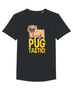 PUGtastic! Tricou mânecă scurtă guler larg Bărbat Skater