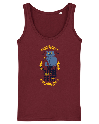 Simply Purrfect Burgundy