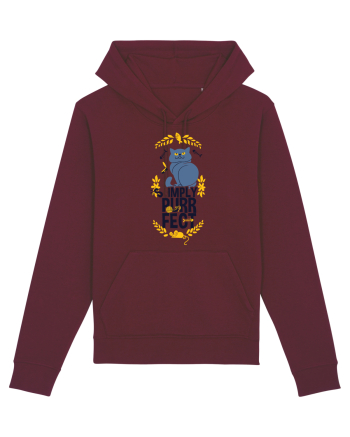 Simply Purrfect Burgundy