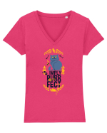Simply Purrfect Tricou mânecă scurtă guler V Damă Evoker