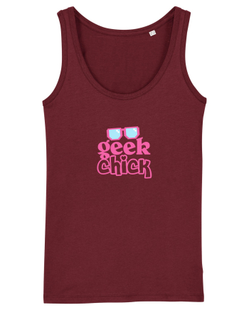 Geek chic Burgundy