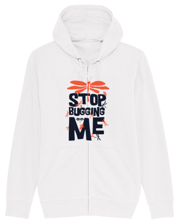 Stop Bugging Me White