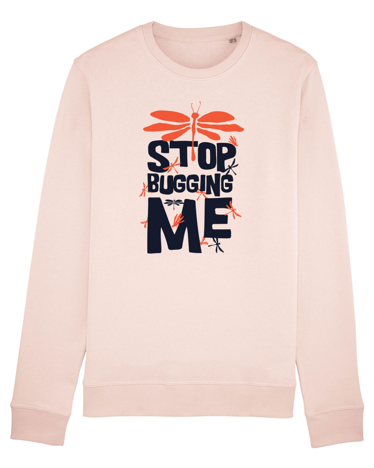 Bluză mânecă lungă Unisex Rise Candy Pink