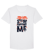 Stop Bugging Me Tricou mânecă scurtă guler larg Bărbat Skater