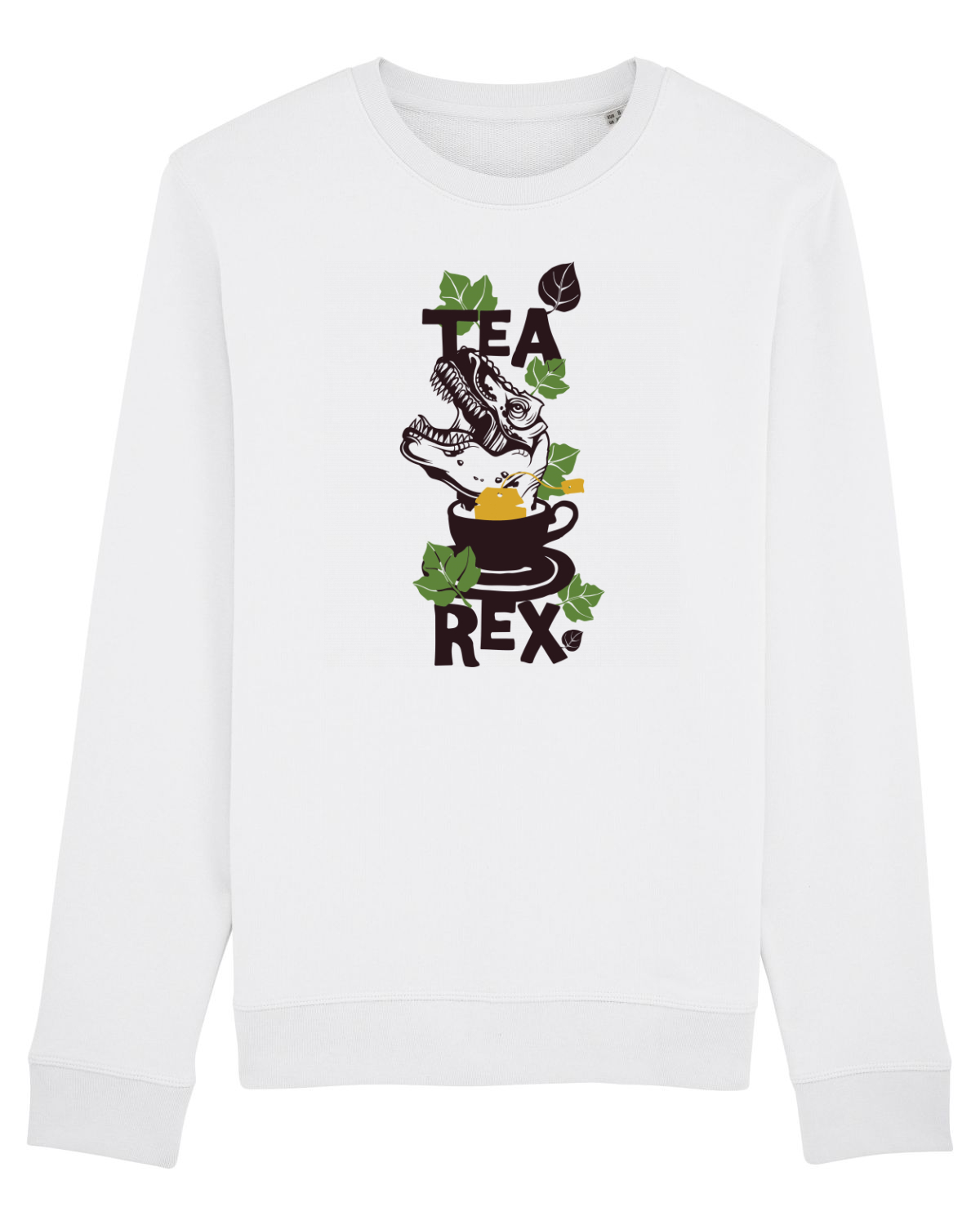 Bluză mânecă lungă Unisex Rise White