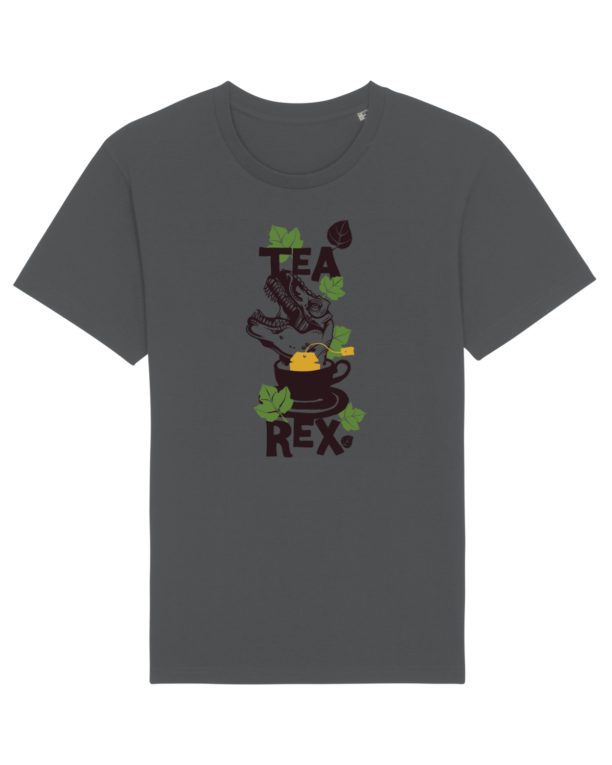 Tricou mânecă scurtă Unisex Rocker Anthracite
