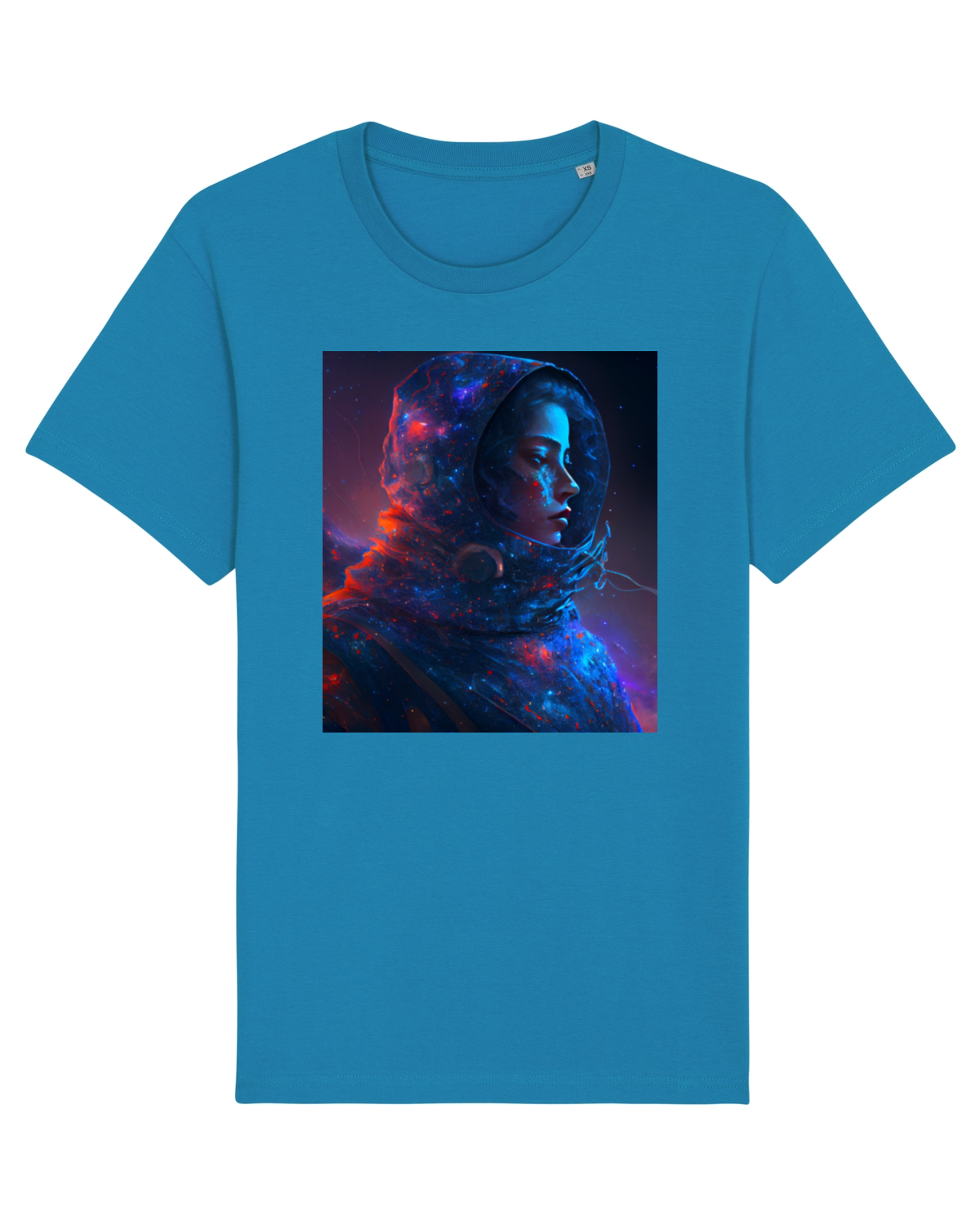 Tricou mânecă scurtă Unisex Rocker Azur