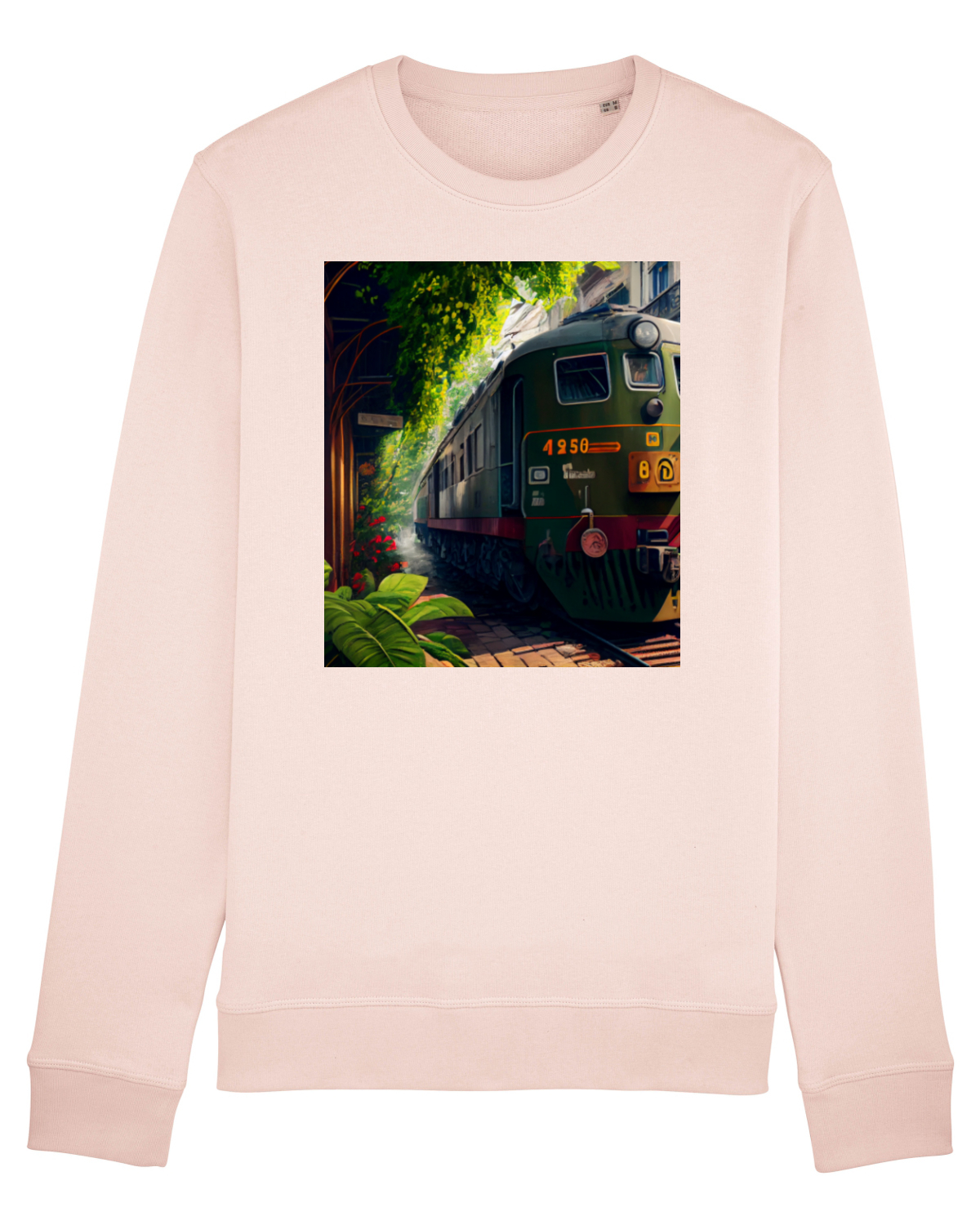 Bluză mânecă lungă Unisex Rise Candy Pink