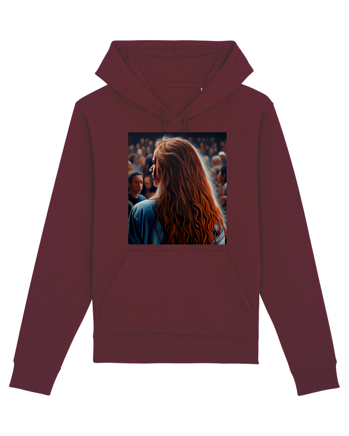 Hanorac Unisex Drummer Burgundy