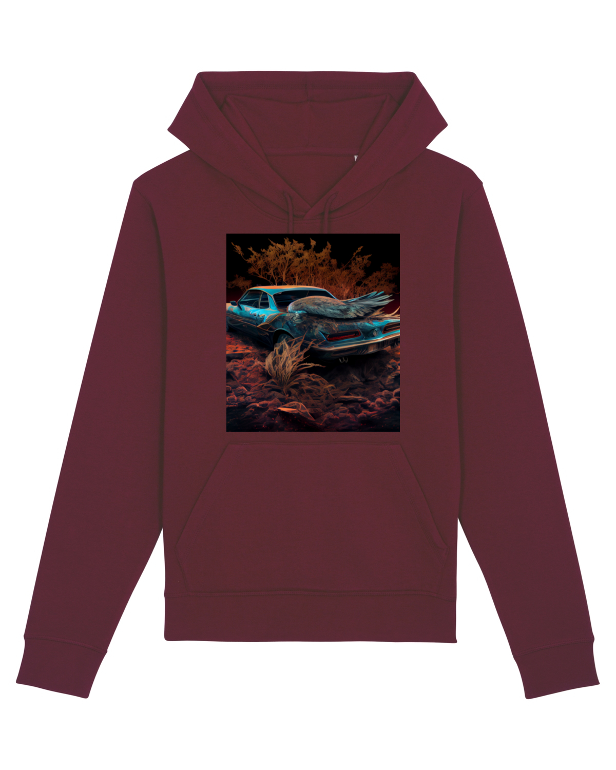 Hanorac Unisex Drummer Burgundy