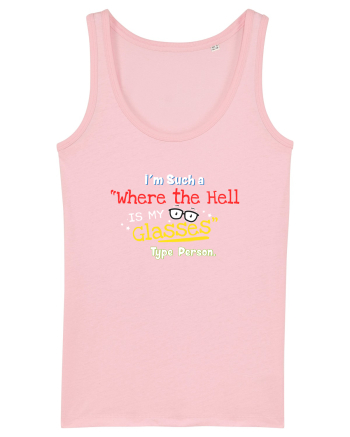 Where is my glasses Cotton Pink