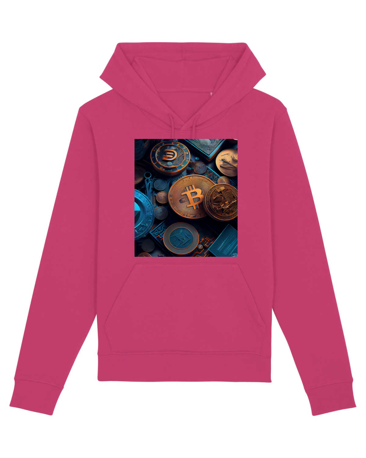 Hanorac Unisex Drummer Raspberry