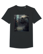 DIGITAL ART 12 Tricou mânecă scurtă guler larg Bărbat Skater