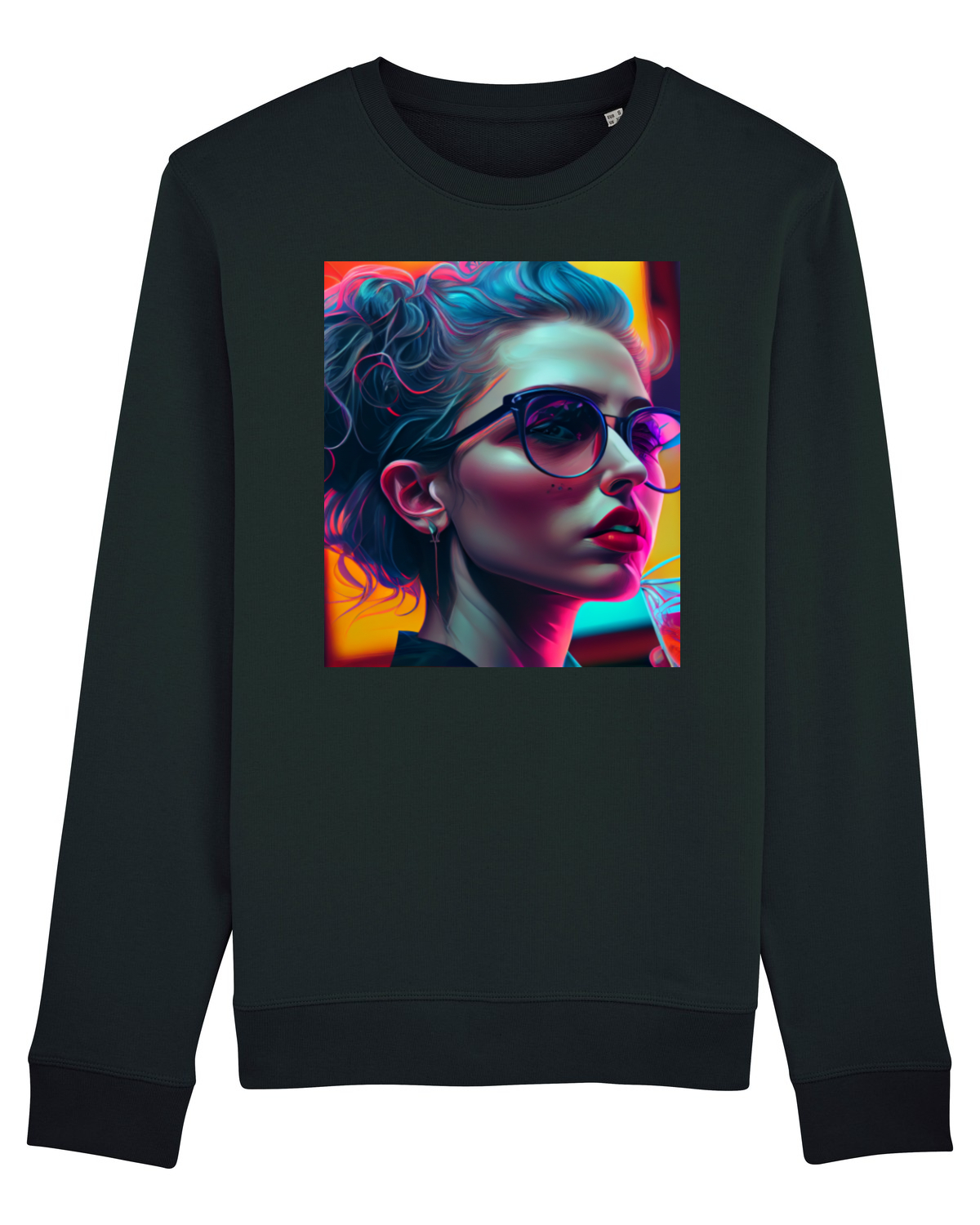 Bluză mânecă lungă Unisex Rise Black