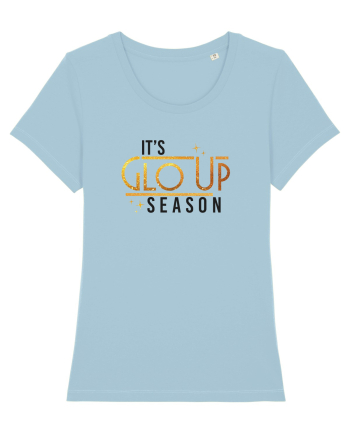 It's GLO UP season Sky Blue