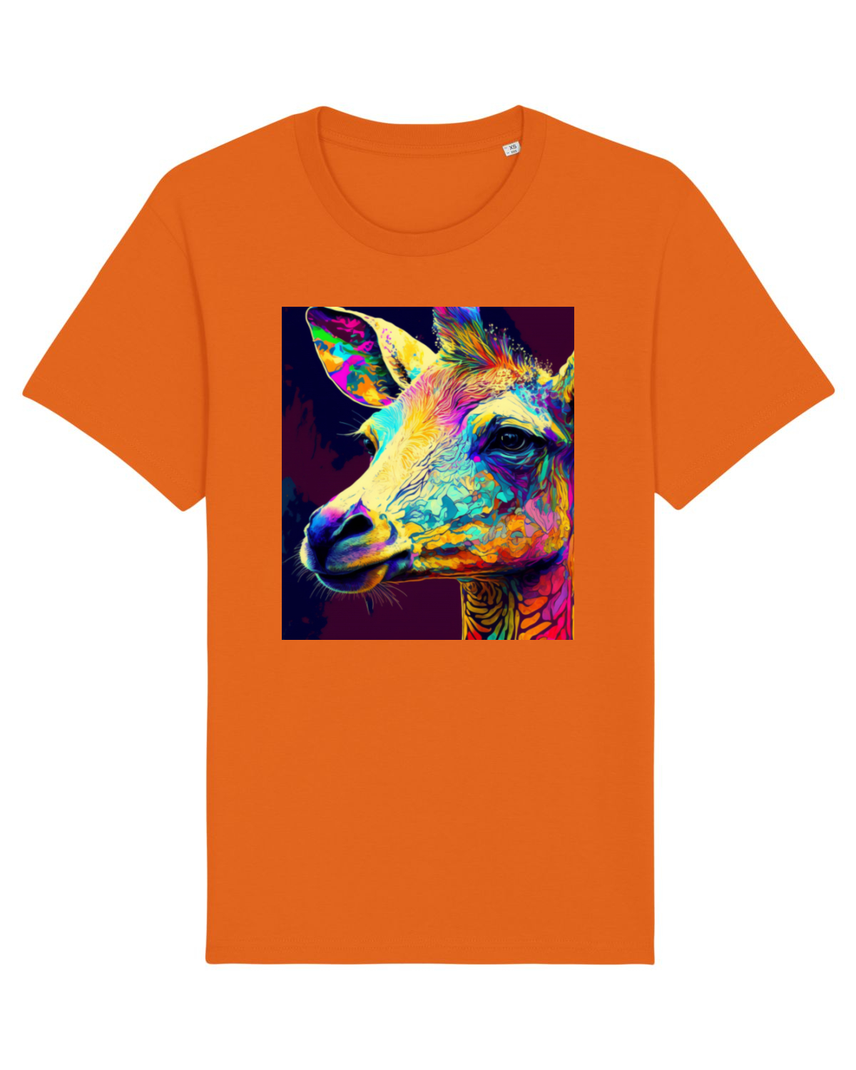 Tricou mânecă scurtă Unisex Rocker Bright Orange