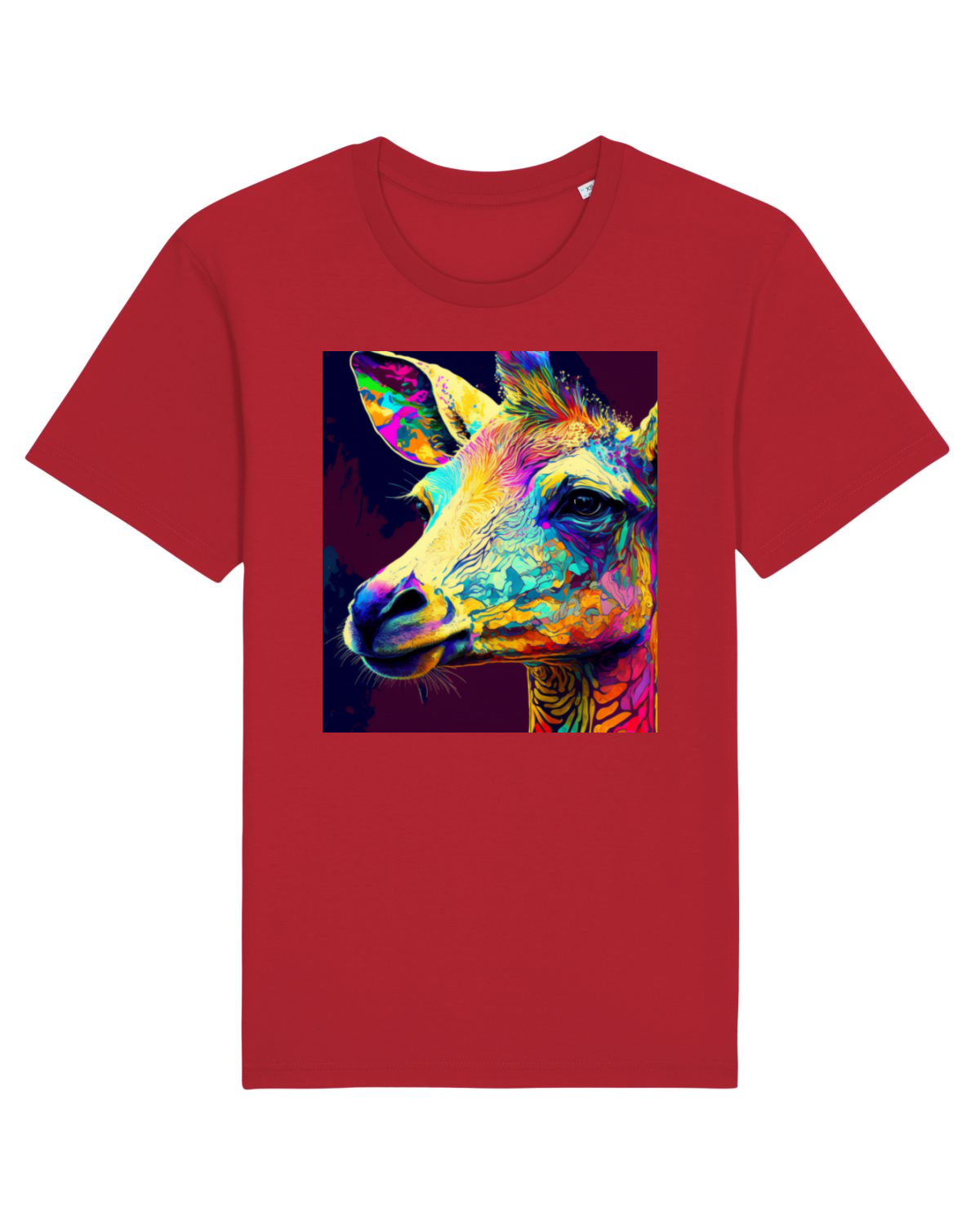 Tricou mânecă scurtă Unisex Rocker Red