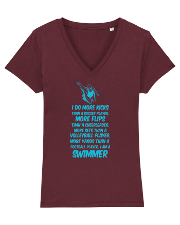 SWIMMER Burgundy