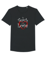 TEACHER Tricou mânecă scurtă guler larg Bărbat Skater