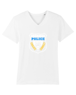 Grammar police Tricou mânecă scurtă guler V Bărbat Presenter