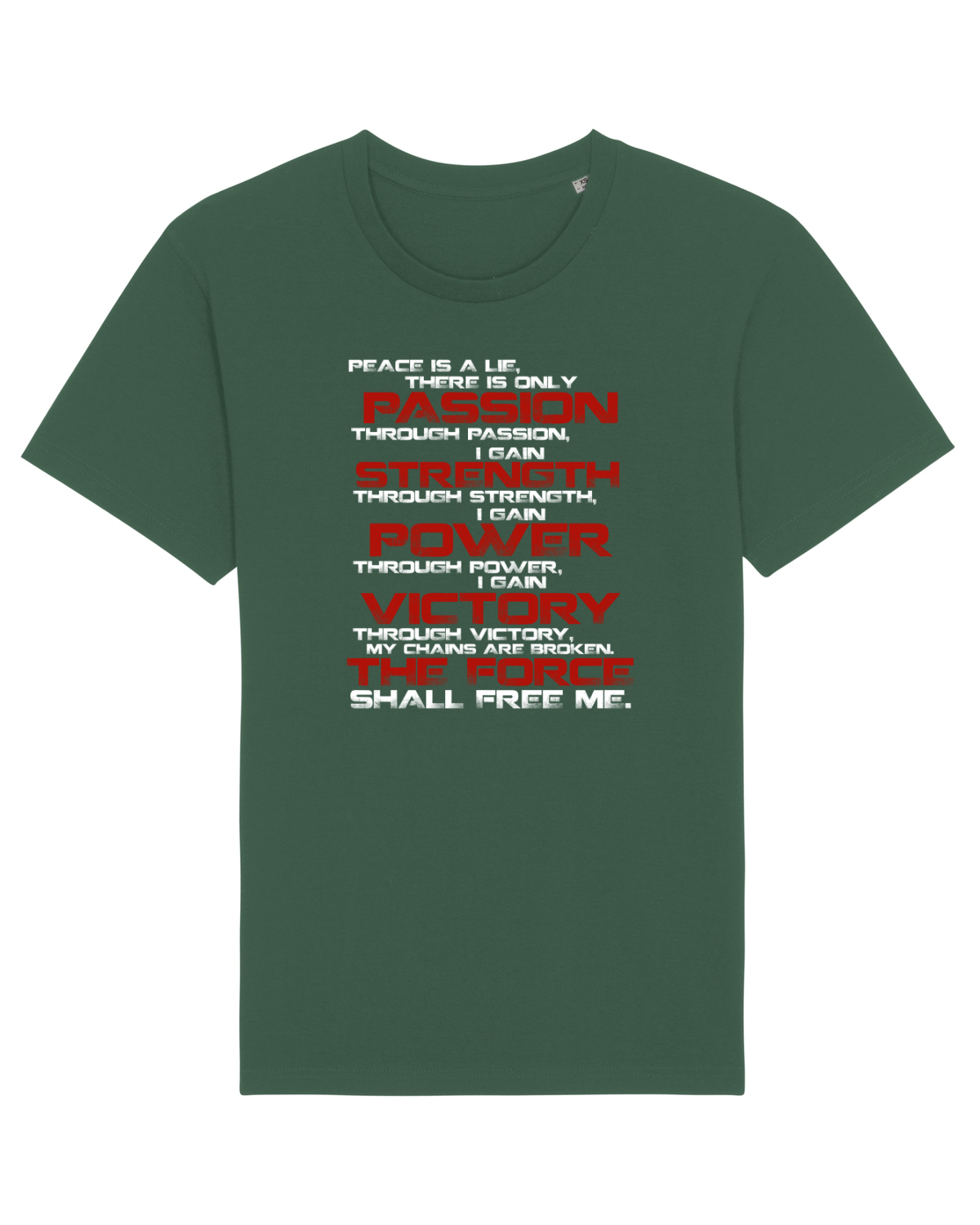Tricou mânecă scurtă Unisex Rocker Bottle Green