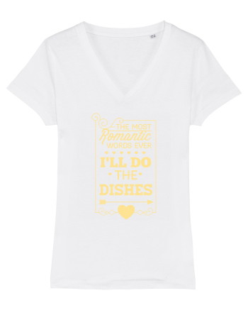 The Most Romantic Words Ever I'll Do The Dishes White