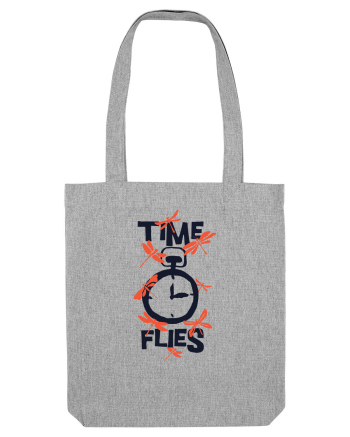 Time Flies Heather Grey