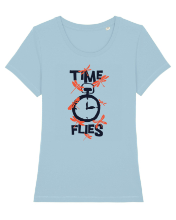 Time Flies Sky Blue