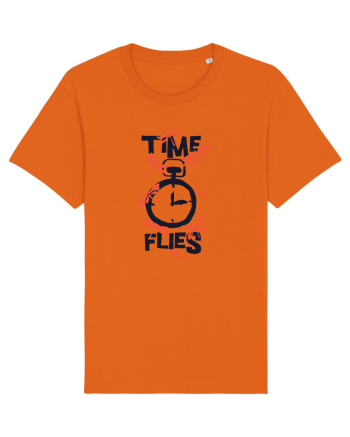 Time Flies Bright Orange