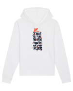 Time Is Fun When You're Having Flies Hanorac Unisex Drummer