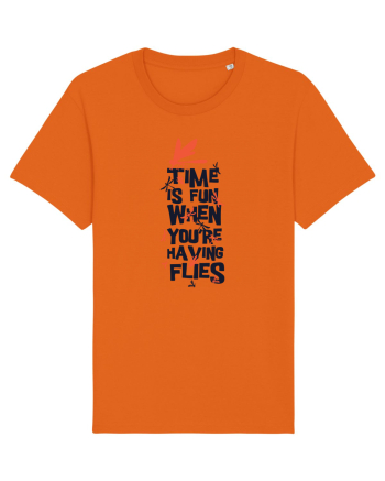 Time Is Fun When You're Having Flies Bright Orange