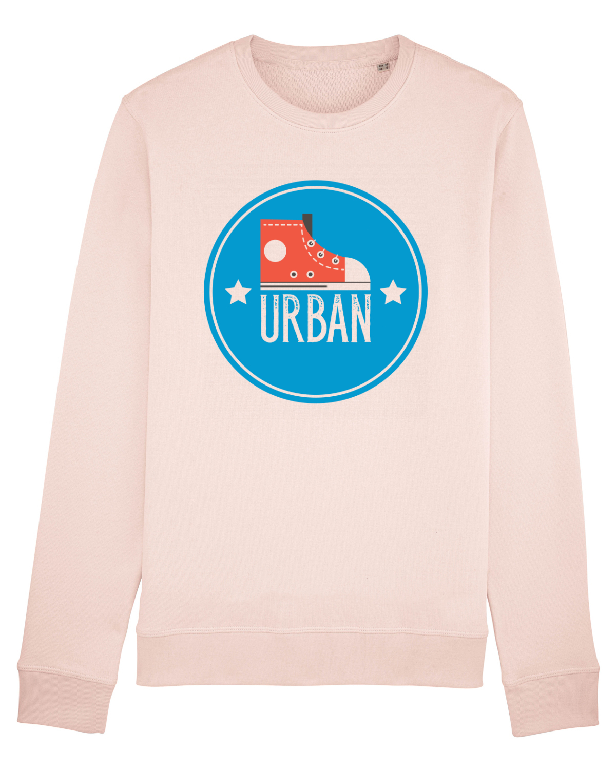 Bluză mânecă lungă Unisex Rise Candy Pink